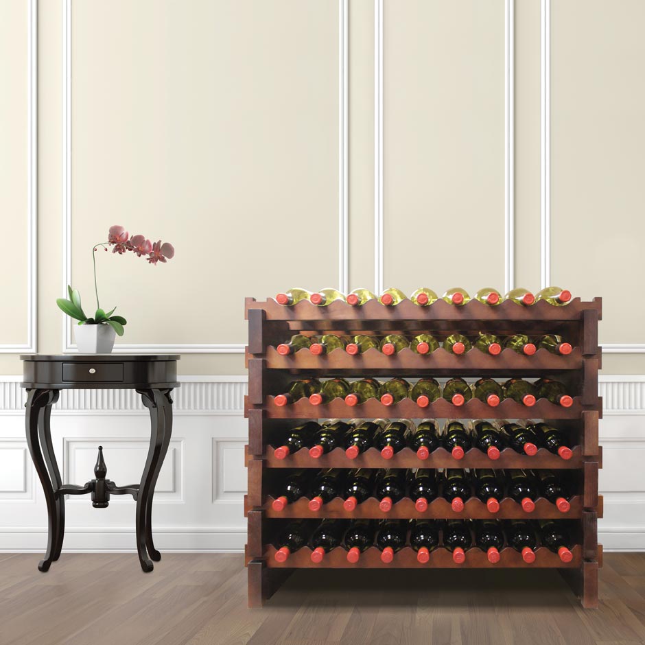 All Wood Wine Racks