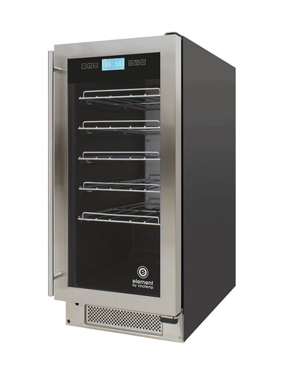 Vinotemp 32-Bottle Single-Zone Wine Cooler, Stainless