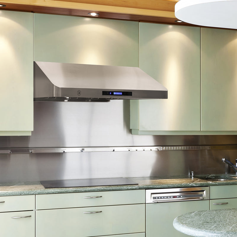 Brama by Vinotemp 48" Gas Range Hood, in Stainless Steel