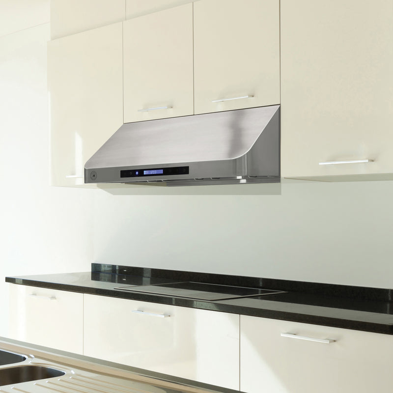 Brama by Vinotemp 30" Gas Range Hood, in Stainless Steel