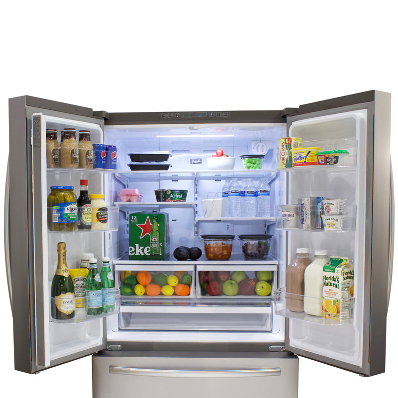 Brama French Door Refrigerator​, 18.8 cu. ft., in Stainless Steel