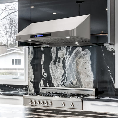 Brama by Vinotemp 36" Gas Range Hood, in Stainless Steel