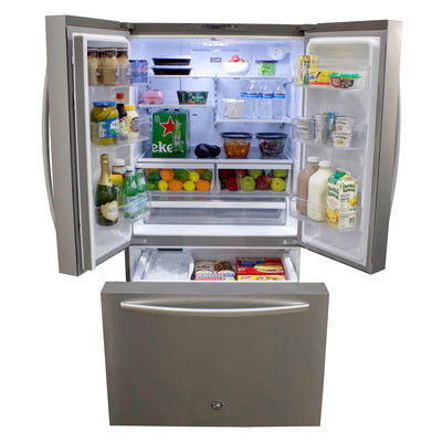 Brama French Door Refrigerator​, 18.8 cu. ft., in Stainless Steel