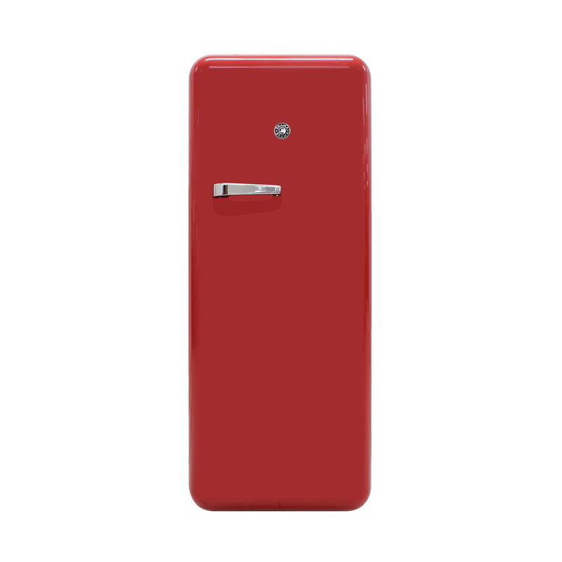 Brama by Vinotemp Retro Refrigerator, in Red