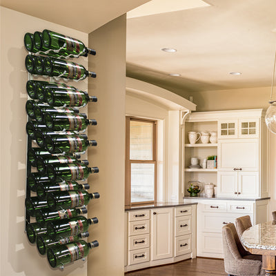 27 Bottle Epic Metal Wine Rack (Stainless)