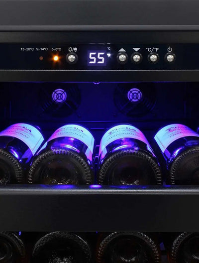 114-Bottle Freestanding Single-Zone Wine Cooler