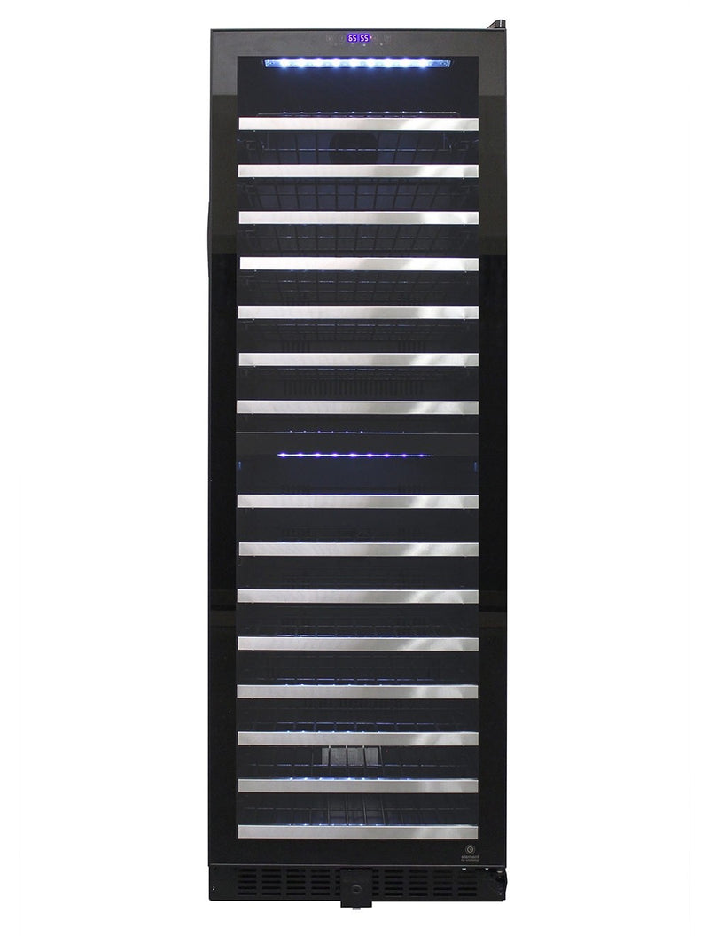 155-Bottle Dual-Zone Wine Cooler 2