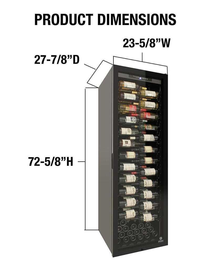 162-Bottle Single-Zone Wine Cooler 20