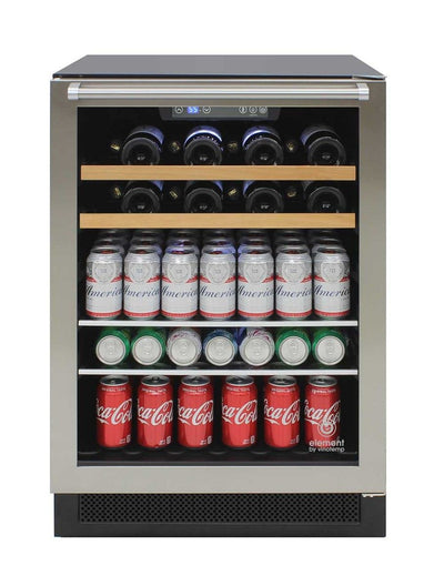 24-Inch Wine & Beverage Cooler with Top Handle