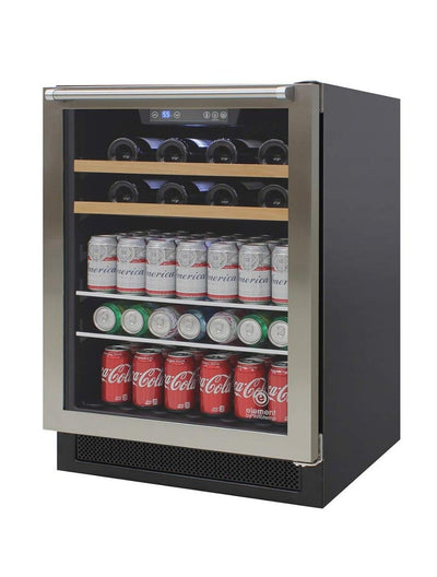 24-Inch Wine & Beverage Cooler with Top Handle