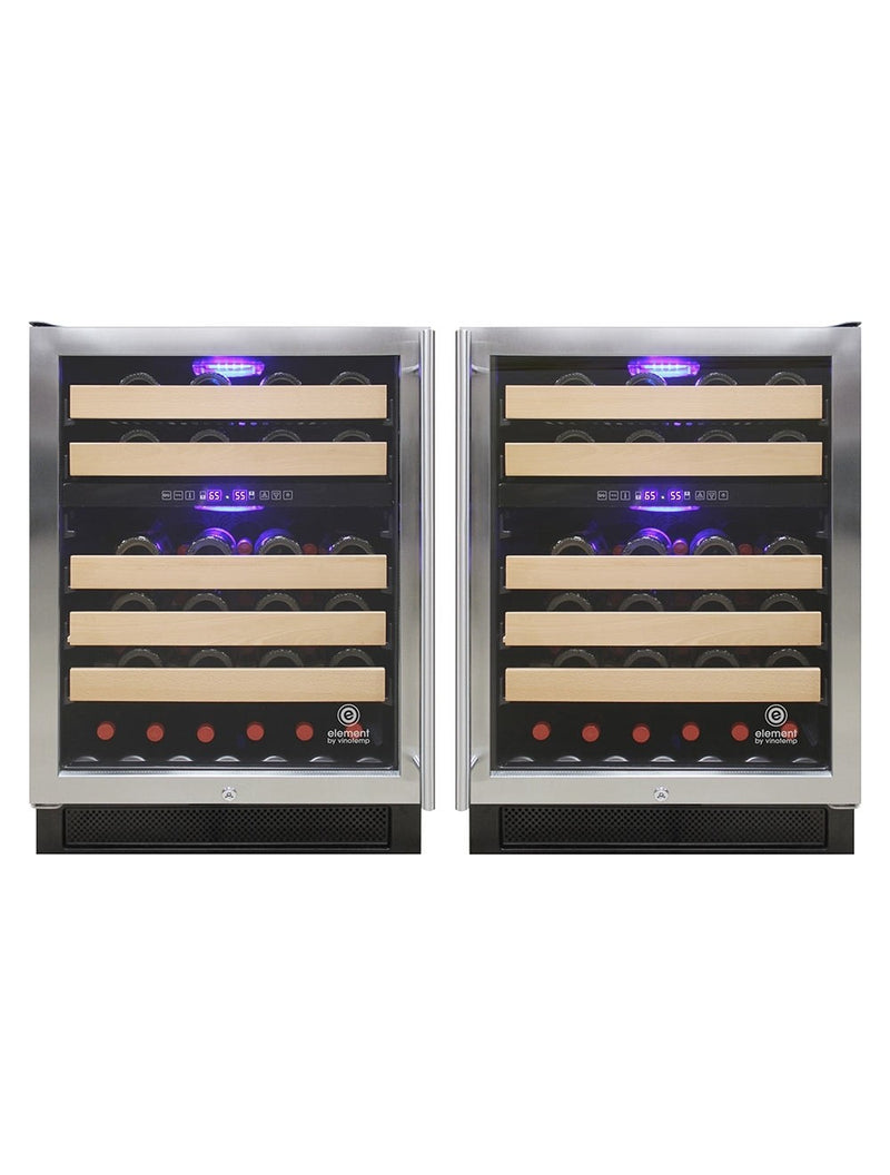 Connoisseur Series 46 Dual Zone Wine Cooler 8