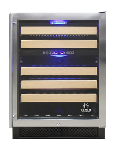 Connoisseur Series 46 Dual Zone Wine Cooler 2