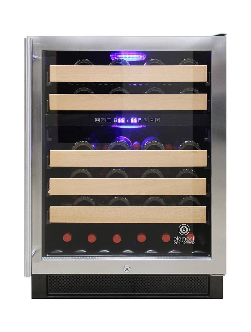 Connoisseur Series 46 Dual Zone Wine Cooler 1