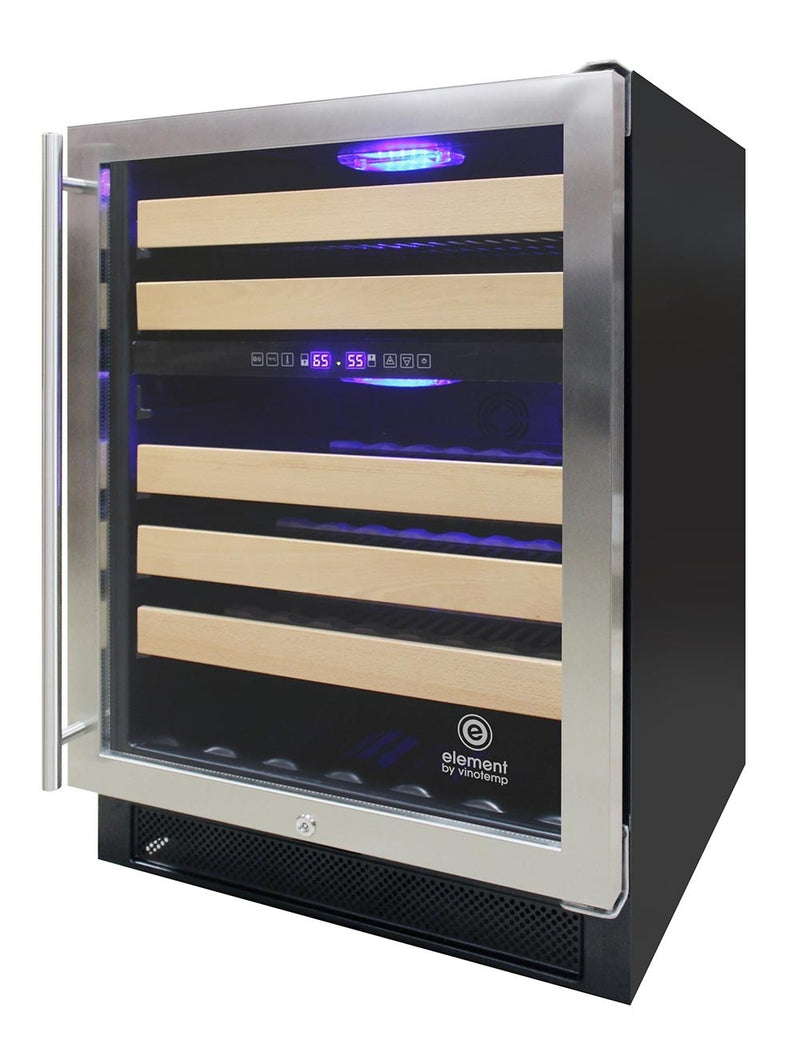 Connoisseur Series 46 Dual Zone Wine Cooler 3