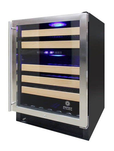 Connoisseur Series 46 Dual Zone Wine Cooler 4