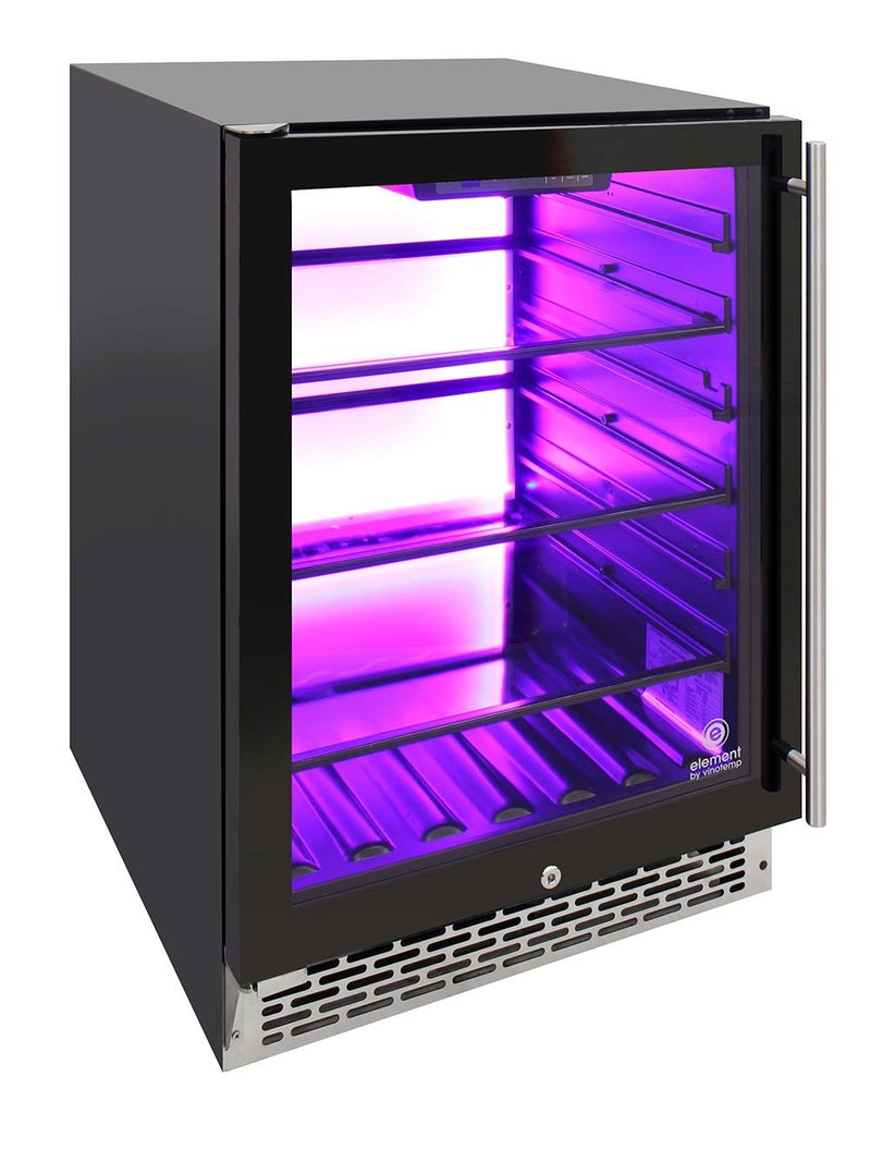 Private Reserve Series 117-Can Backlit Panel Commercial 54 Beverage Cooler 18