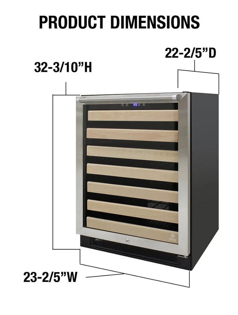 EL-54SDTH Single-Zone Wine Cooler