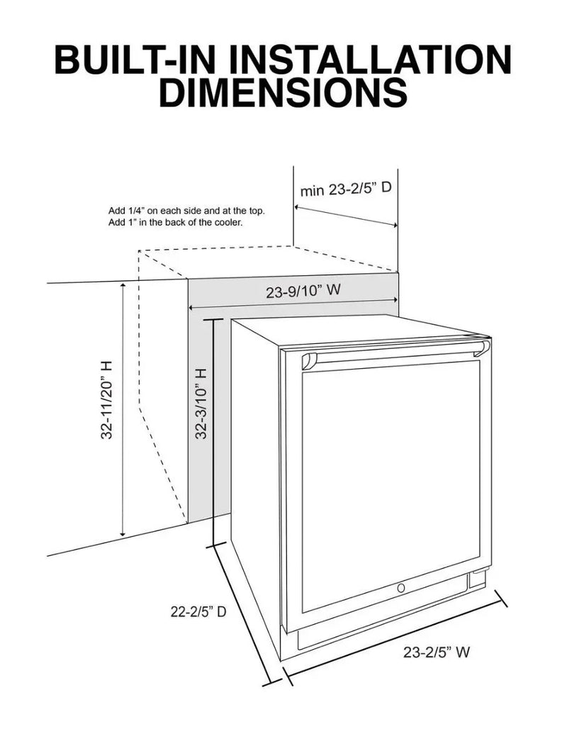 EL-54SDTH Single-Zone Wine Cooler