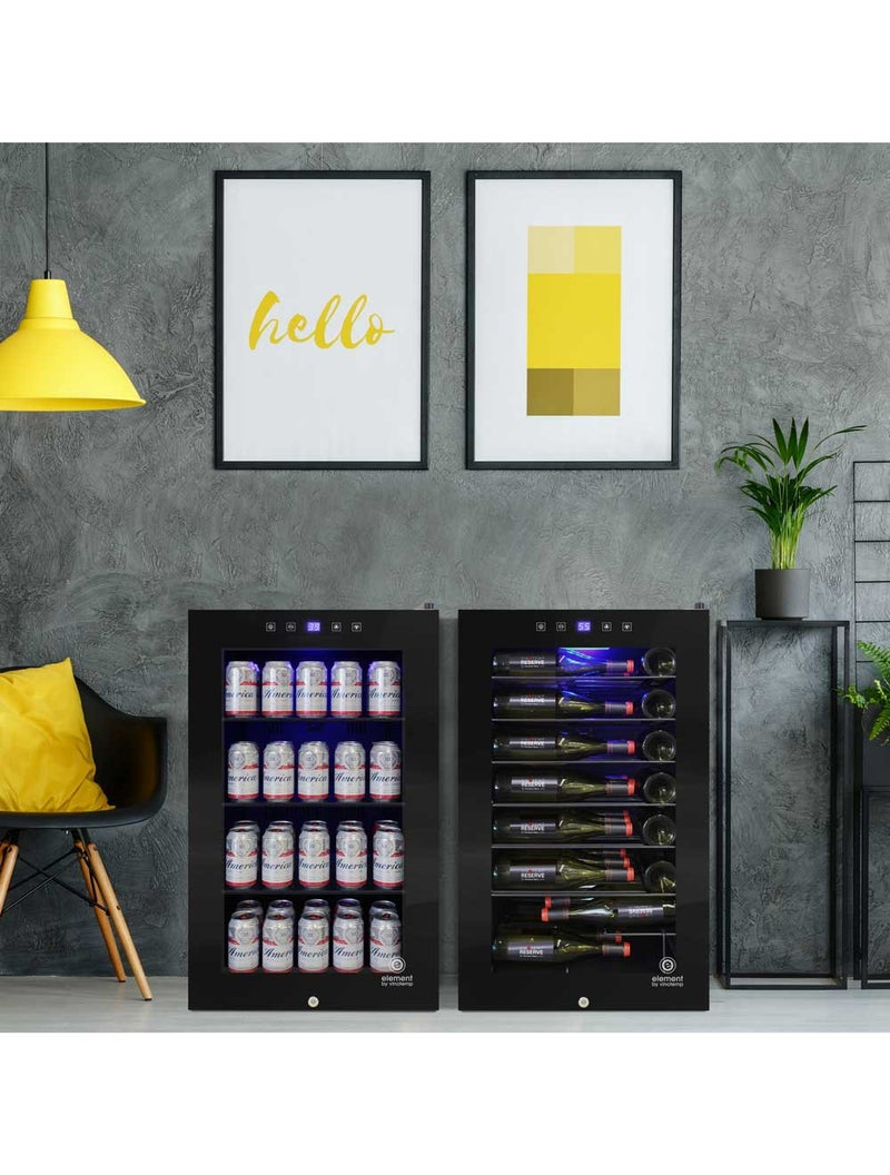 42-Bottle Touch Screen Wine Cooler (Side by Side) 16