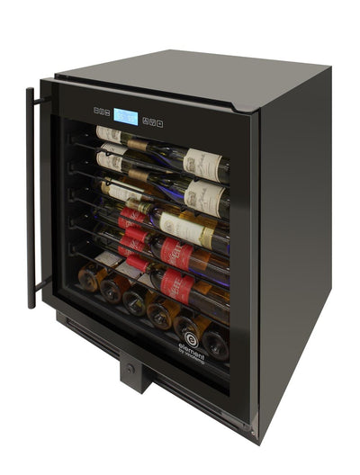 41-Bottle Single-Zone Wine Cooler (Black) - 13