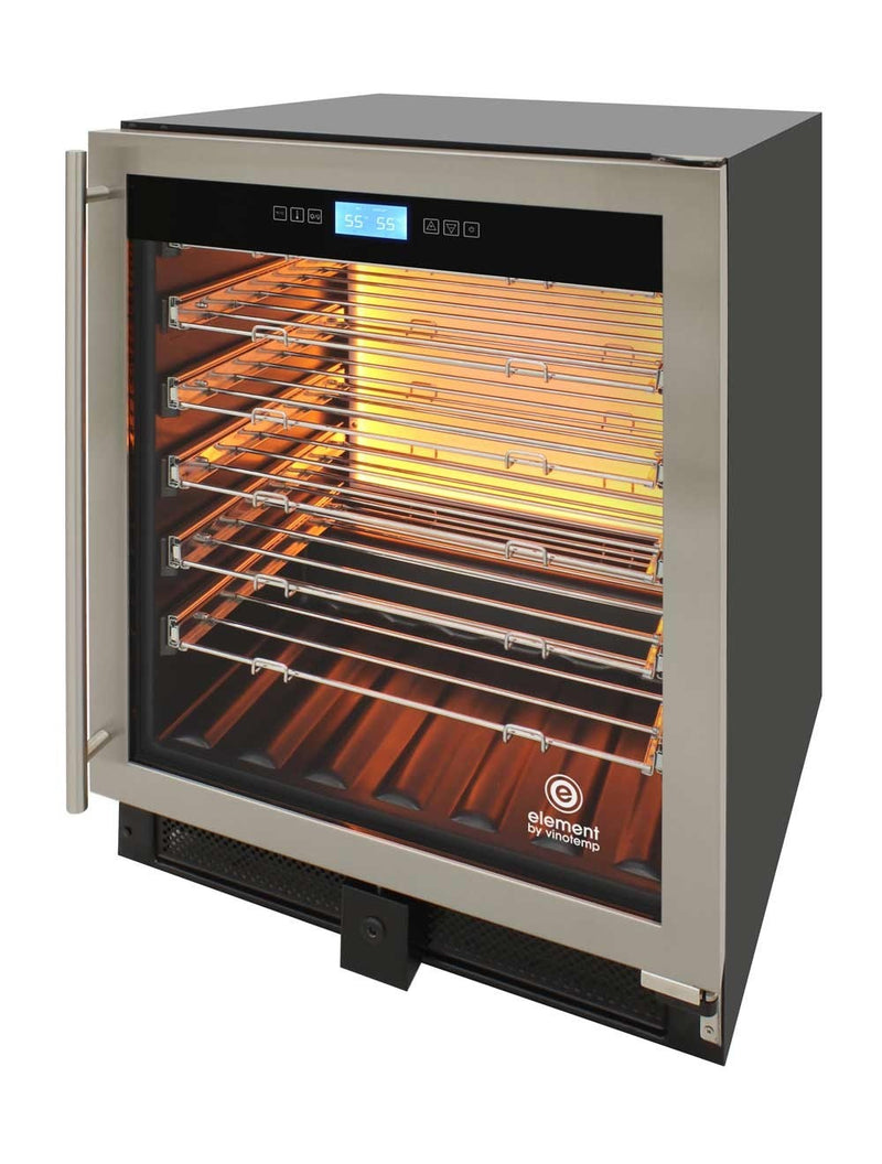 41-Bottle Single-Zone Wine Cooler (Stainless) 18