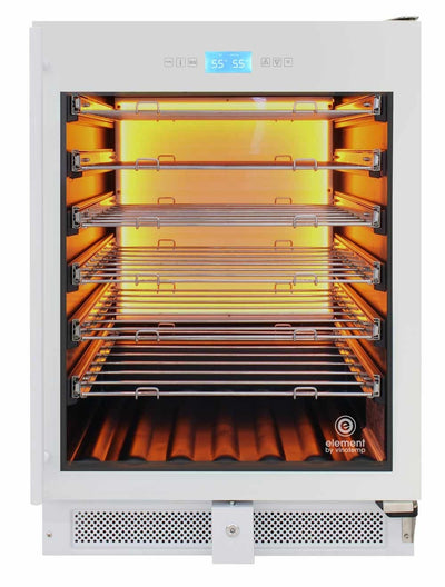 41-Bottle Single-Zone Wine Cooler (White) - 6