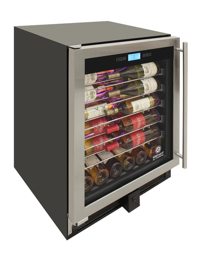 41-Bottle Single-Zone Wine Cooler (Stainless) - Left Hinge 9