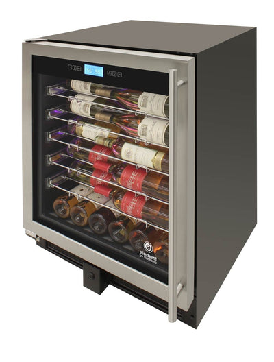 41-Bottle Single-Zone Wine Cooler (Stainless) - Left Hinge 15