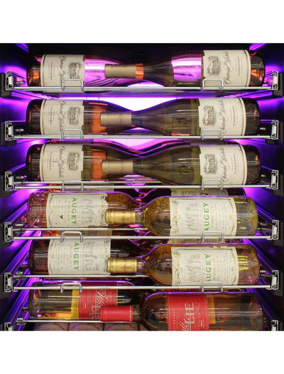 41-Bottle Single-Zone Wine Cooler (White) - 20