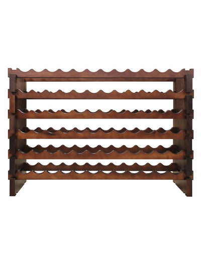 6 x 12 Bottle Modular Wine Rack (Stained)