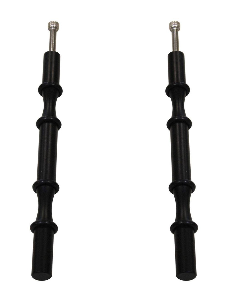 Black Secure Hold Wine Pegs (2 Bottles Deep)