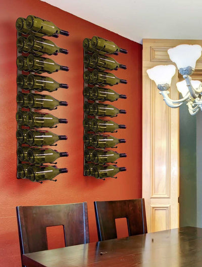 18 Bottle Epic Metal Wine Rack (Stainless)