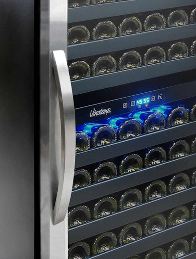 155-Bottle Dual-Zone Wine Cooler 7