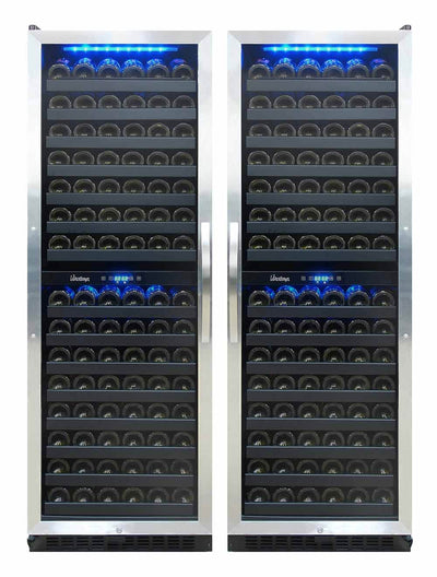 155-Bottle Dual-Zone Wine Cooler 5