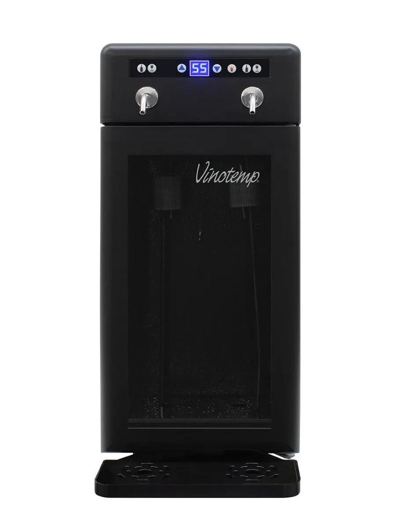 2-Bottle Wine Dispenser (Black)