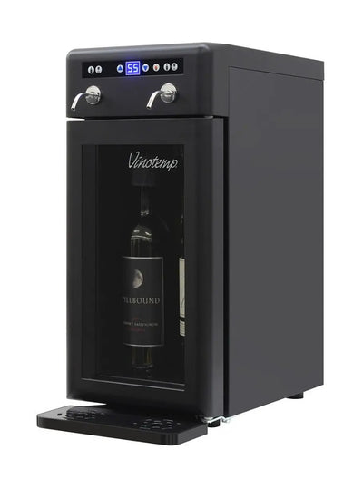 2-Bottle Wine Dispenser (Black)